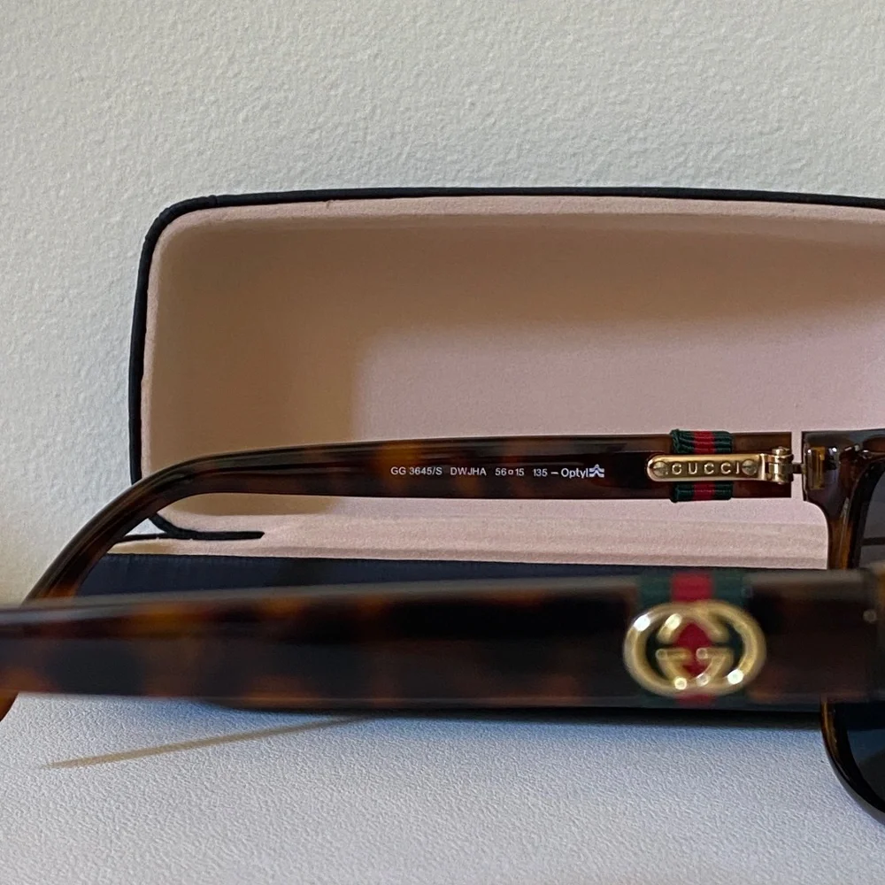 GUCCI GG 3645/S DWJHA Havana Sunglasses NEW